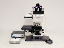 Leica DMRBE Microscope w/ Motorised Stage, Cairn Monoled & QImaging wLS LED