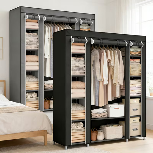Portable wardrobe fabric - portable,