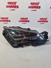 2013-2016 SEAT LEON MK3 RIGHT O/S DRIVER SIDE LED HEADLIGHT 5F2941008 DAMAGED