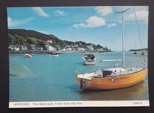 Kippford, Waterside Front from Pier - modern size  postcard