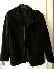 FULL CIRCLE black Italian wool