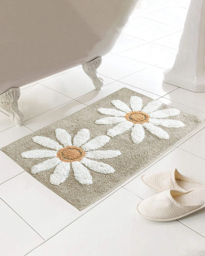 Daisy bath mat 100 - bath, 100%