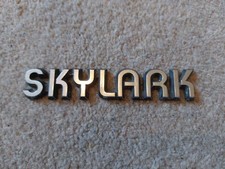 Vintage Buick Skylark Car Badge (B)