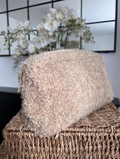 Whistles Borg Sherpa Zip Pouch