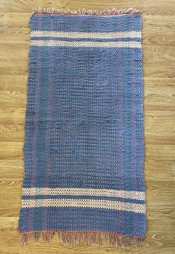Antique vintage handwoven rag - vintage,