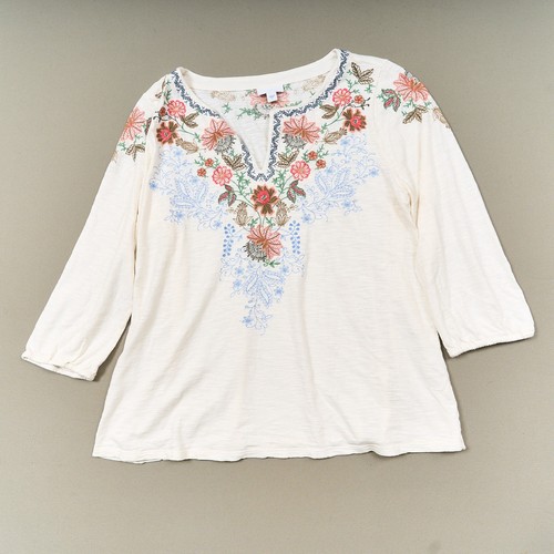 Jill embroidered top womens - embroidered,