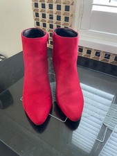 Peacocks Red Ankle boots size
