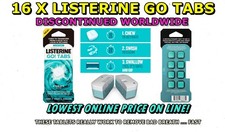 LISTERINE GO / READY TABS 2 X
