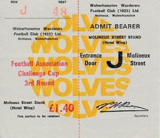TICKET: Wolves - Unknown FA