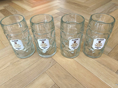 Litre oktoberfest glass - 1, beer