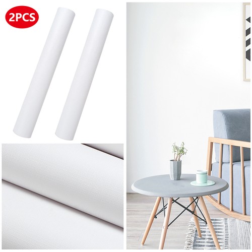 Rolls 10m white textured - 10m,