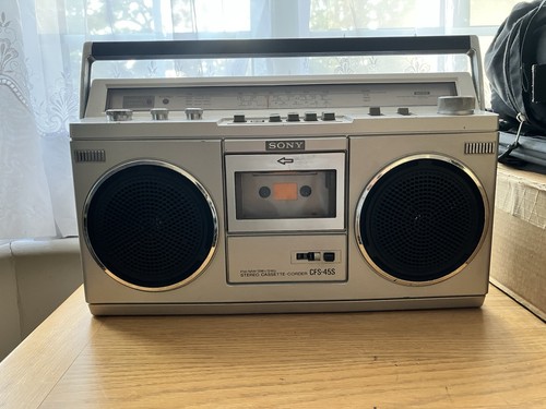 Sony cfs 45s vintage radio - vintage,
