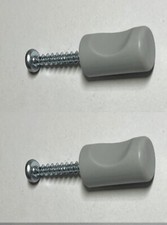 2x IKEA Door Knobs W/ Screws