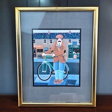 VTG Peter Heard Cycling Print