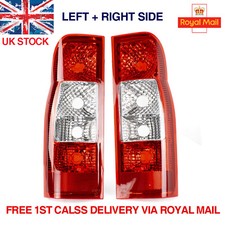 LH + RH Side - Rear Tail Light Lamp Lens For FORD TRANSIT MK6 MK7 TOP QUALITY