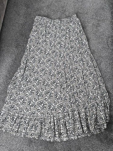 Fat face long skirt blue - fat,