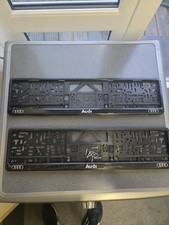 Audi Number Plate Holder