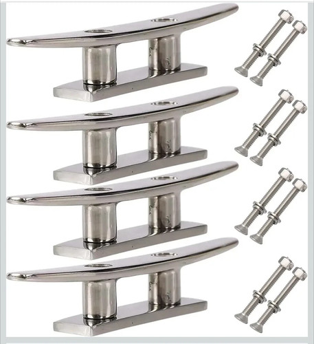 Boat cleat stainless steel - cleat,