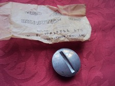 TRIUMPH PRE UNIT GEARBOX + UNIT PRIMARY COVER NEW OLD STOCK OIL FILLER  CAP