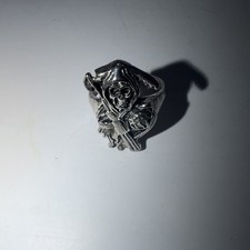 Grim Reaper w/AK Ring Size 14
