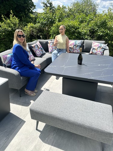 Garden furniture corner sofa - corner,