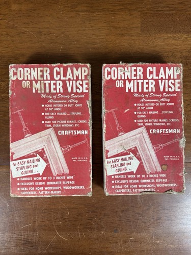 Vintage craftsman corner clamp - craftsman,