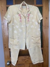 Beautiful Yellow Silk Vintage