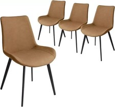 1/2/4/6Pcs Faux Leather Dining