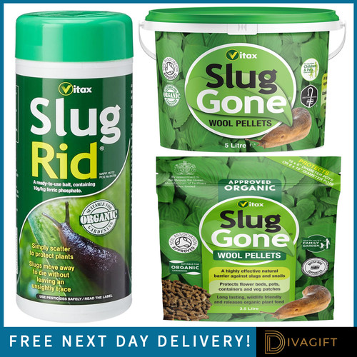 Vitax slug gone wool pellets - vitax,
