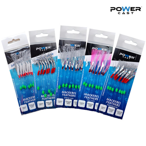 Packets mackerel feathers - 5,