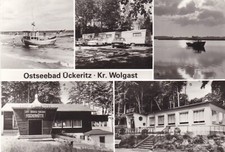 Postcard Ückeritz Beach