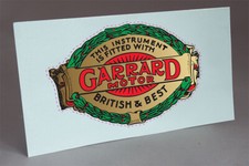 PRE CUT GARRARD MOTOR WATER