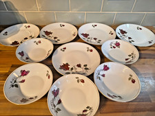 5 x Chodziez Rose Plates + 5 x
