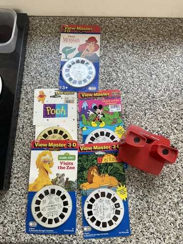 Viewmaster lot disney sesame - disney,