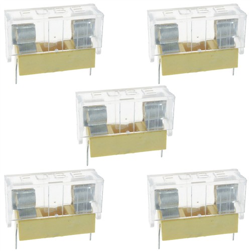Clear 5x20mm pcb fuse - x,