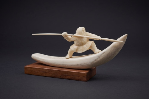 Vtg inuit chukchi sculpture - inuit,