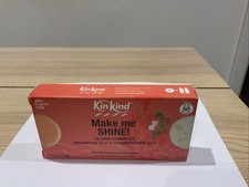 Kin Kind Make Me Shine Gloss Complex Shampoo and Conditioner Bar Set New