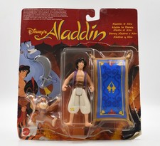 Mattel - Disney's Aladdin Abu & Magic Carpet Action Figure Set (Opened)