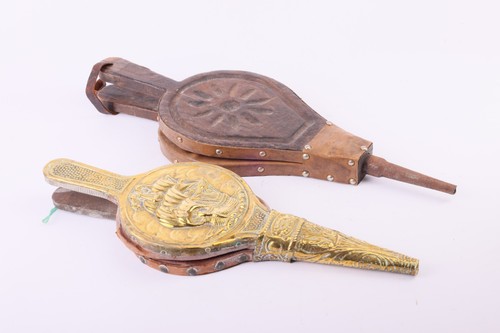 Vintage fireplace bellows - vintage,