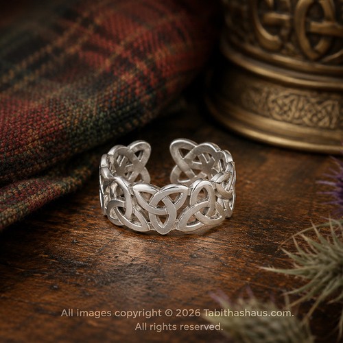 Celtic knot ring stainless - knot,