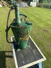 Morris Golden Film Vintage Oil Pump Memorabilia Dispenser Man Cave