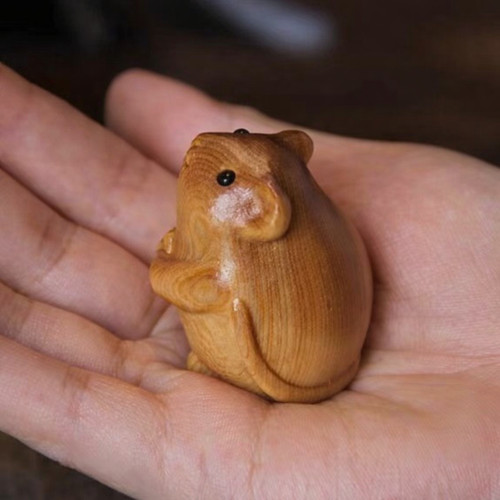 Cute hand carved wooden - hand,