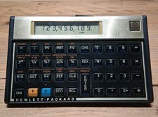 Hewlett Packard HP 12C Financial Calculator Vintage collector Working NO RESERVE