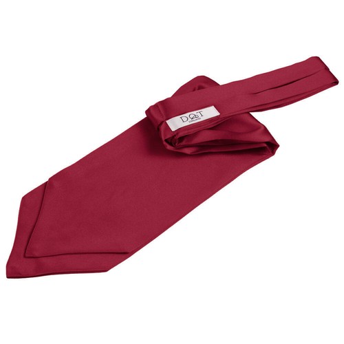 Burgundy mens self tie - self-tie, cravat