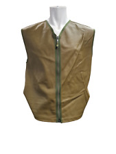 Leather Royal artillery jerkin jacket UK chest size 40-42 - approx UK size Large