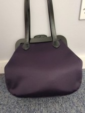 Lulu Guinness Aubergine Satin