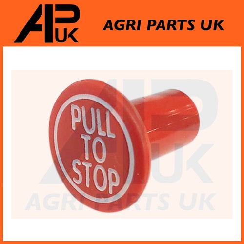 Red stop cable knob nob - cable,