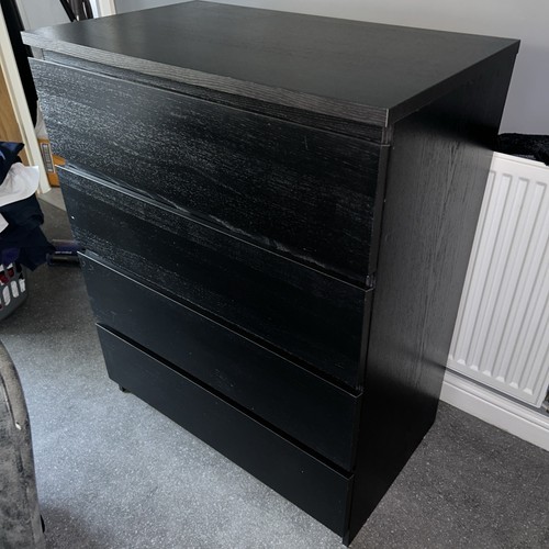Ikea malm black - malm, drawer