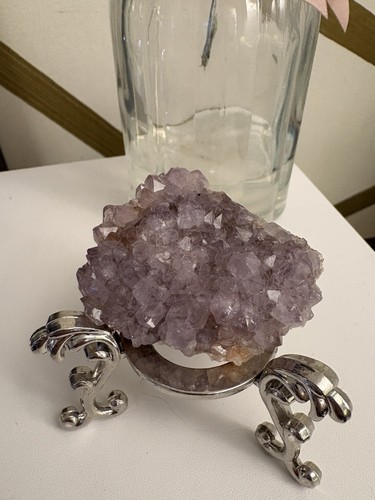 Amethyst druzy geode - amethyst,