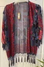 River Island Grey/Red Bead